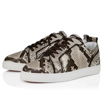 Louis Junior – Sneakers – Pythonlæder – Roccia – Herre Louis Junior – Sneakers – Pythonlæder – Roccia – Herre