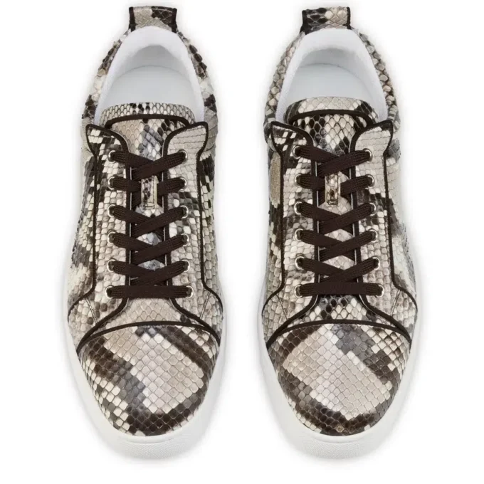 Louis Junior – Sneakers – Pythonlæder – Roccia – Herre