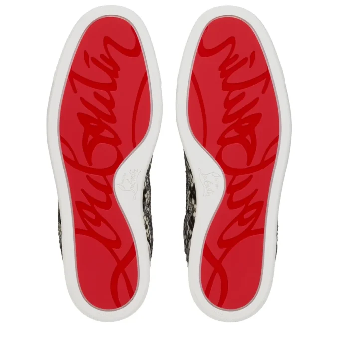 Louis Junior – Sneakers – Pythonlæder – Roccia – Herre