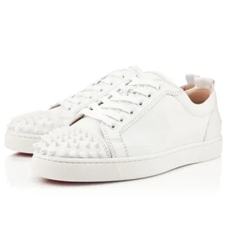 Louis Junior Spikes – Sneakers – Kalveskind og pigge – Hvid – Herre Louis Junior Spikes – Sneakers – Kalveskind og pigge – Hvid – Herre