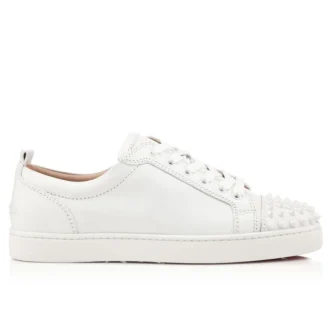 Louis Junior Spikes – Sneakers – Kalveskind og pigge – Hvid – Herre Louis Junior Spikes – Sneakers – Kalveskind og pigge – Hvid – Herre