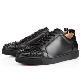 Louis Junior Spikes – Sneakers – Kalveskind og pigge – Sort – Herre Louis Junior Spikes – Sneakers – Kalveskind og pigge – Sort – Herre