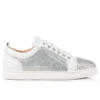 Louis Junior Strass – Low-top Sneakers – Ruskind og strass – Sølv – Herre Louis Junior Strass – Low-top Sneakers – Ruskind og strass – Sølv – Herre
