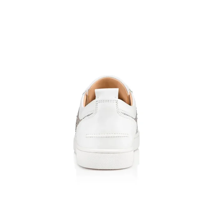 Louis Junior Strass – Low-top Sneakers – Ruskind og strass – Sølv – Herre Louis Junior Strass – Low-top Sneakers – Ruskind og strass – Sølv – Herre