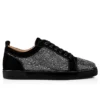 Louis Junior Strass – Sneakers – Kalveskind og strass – Sort – Herre