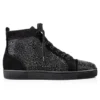 Louis Strass – Sneakers – Kalveskind og strass – Sort – Herre