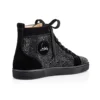 Louis Strass – Sneakers – Kalveskind og strass – Sort – Herre