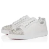 Louise Junior Perla – Sneakers – Krepsatin, kalveskind og perler – Hvid – Dame Louise Junior Perla – Sneakers – Krepsatin, kalveskind og perler – Hvid – Dame