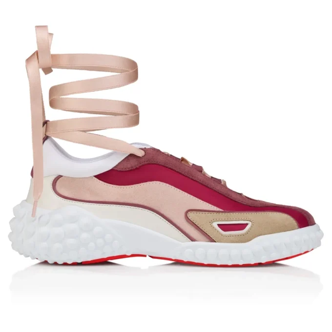 Mara Open – Sneakers – Kalveskind og silketafta – Palacy – Dame Mara Open – Sneakers – Kalveskind og silketafta – Palacy – Dame