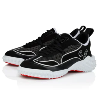 Mara – Sneakers – Kalveskind, lammeskind og mesh – Sort – Dame