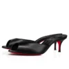 Me Dolly – 55 mm mule – lammeskind – sort – kvinder Me Dolly – 55 mm mule – lammeskind – sort – kvinder