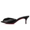 Me Dolly – 55 mm mule – lammeskind – sort – kvinder Me Dolly – 55 mm mule – lammeskind – sort – kvinder