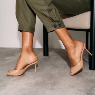 Me Dolly – 85 mm mule – nappalæder – blush – kvinder Me Dolly – 85 mm mule – nappalæder – blush – kvinder
