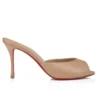 Me Dolly – 85 mm mule – nappalæder – blush – kvinder