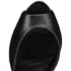 Me Dolly – 85 mm mule – Nappalæder – Sort – Dame