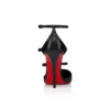 Milena – 100 mm pumps med remme – kalveskind – sort – kvinder