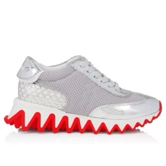 Mini Shark – Sneakers – Kalveskind – Sølv – Børn