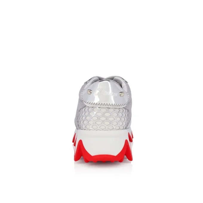 Mini Shark – Sneakers – Kalveskind – Sølv – Børn