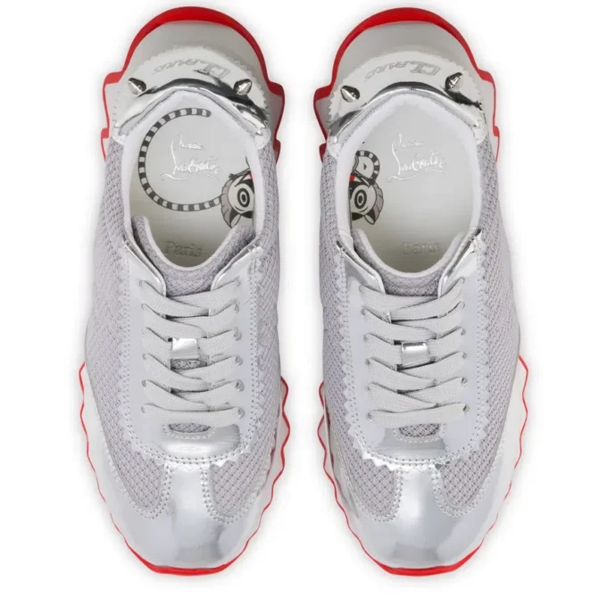 Mini Shark – Sneakers – Kalveskind – Sølv – Børn