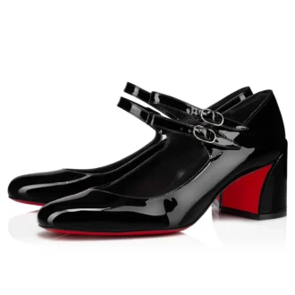 Miss Jane – 55 mm Mary Jane-pumps – laklæder – sort – kvinder Miss Jane – 55 mm Mary Jane-pumps – laklæder – sort – kvinder