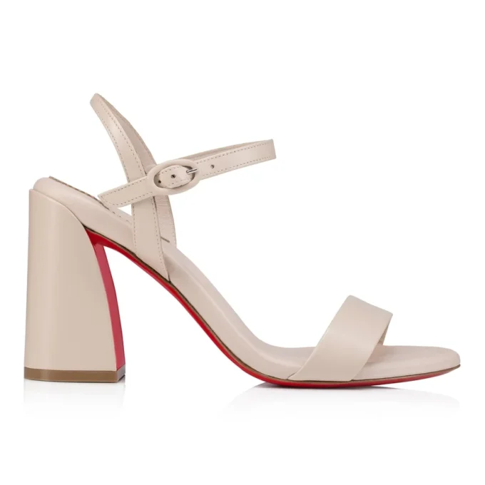 Miss Jane-sandal – 85 mm sandaler – nappalæder – Leche – kvinder Miss Jane-sandal – 85 mm sandaler – nappalæder – Leche – kvinder