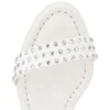 Miss Jane Sandal Strass Boum – 85 mm sandaler – crepesatin – farve: elfenben – kvinder Miss Jane Sandal Strass Boum – 85 mm sandaler – crepesatin – farve: elfenben – kvinder