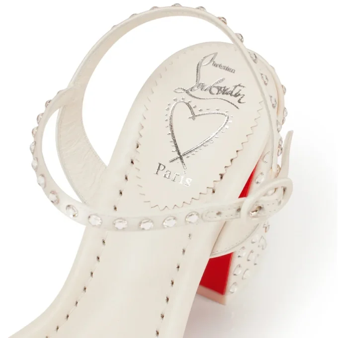 Miss Jane Sandal Strass Boum – 85 mm sandaler – crepesatin – farve: elfenben – kvinder Miss Jane Sandal Strass Boum – 85 mm sandaler – crepesatin – farve: elfenben – kvinder