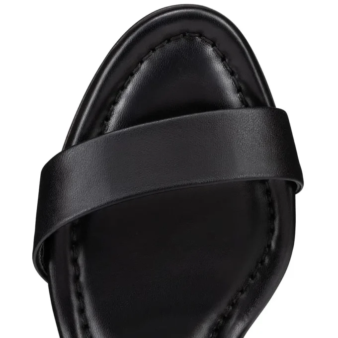 Miss Jane-sandalen – 55 mm sandaler – lammeskind – sort – kvinder Miss Jane-sandalen – 55 mm sandaler – lammeskind – sort – kvinder