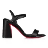 Miss Jane-sandalen – 85 mm sandaler – lammeskind – sort – kvinder