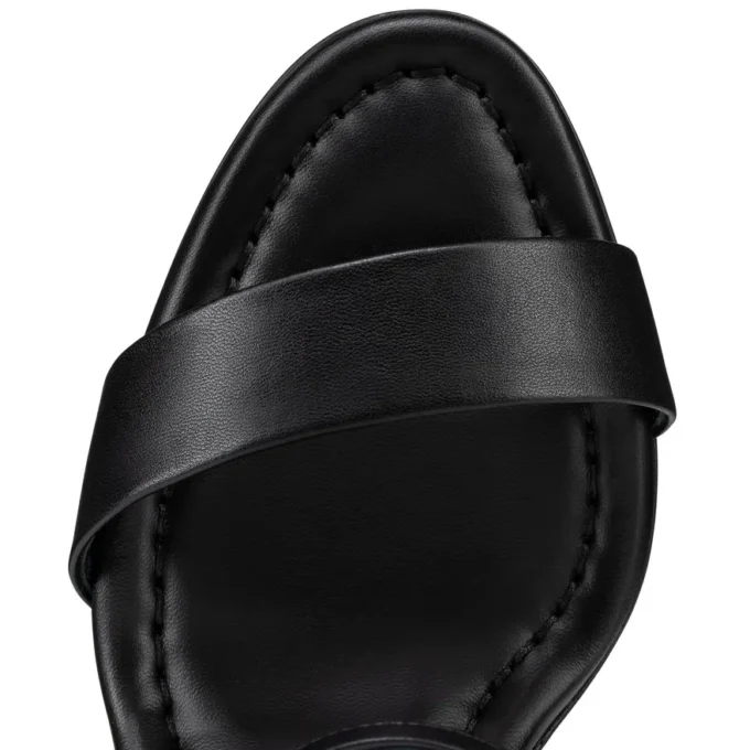 Miss Jane-sandalen – 85 mm sandaler – lammeskind – sort – kvinder