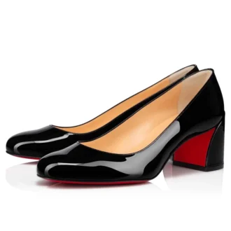 Miss Sab – 55 mm pumps – lakeret kalveskind – sort – kvinder Miss Sab – 55 mm pumps – lakeret kalveskind – sort – kvinder