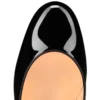 Miss Sab – 85 mm pumps – lakeret kalveskind – sort – kvinder