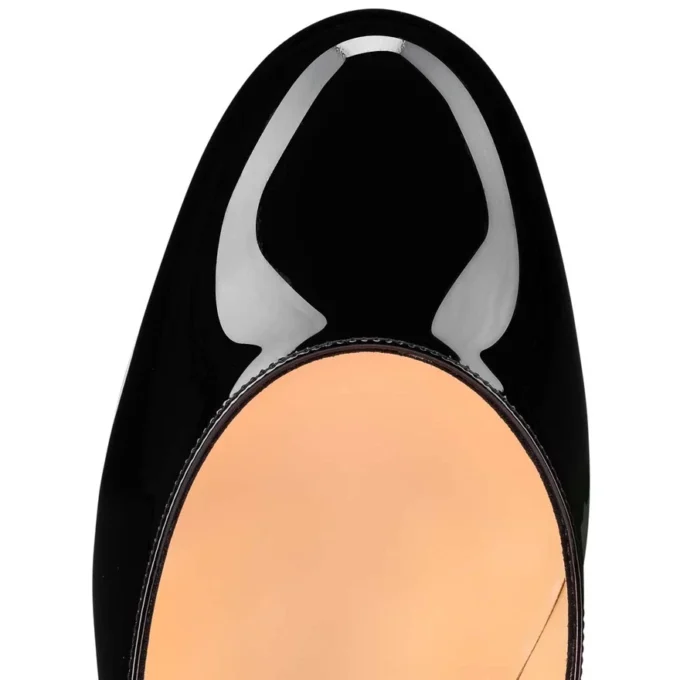 Miss Sab – 85 mm pumps – lakeret kalveskind – sort – kvinder