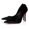 Miss Z – 100 mm pumps – fløjl – sort – kvinder