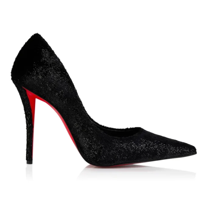 Miss Z – 100 mm pumps – fløjl – sort – kvinder