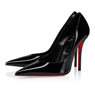 Miss Z – 100 mm pumps – lakeret kalveskind – sort – kvinder Miss Z – 100 mm pumps – lakeret kalveskind – sort – kvinder
