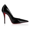 Miss Z – 100 mm pumps – lakeret kalveskind – sort – kvinder Miss Z – 100 mm pumps – lakeret kalveskind – sort – kvinder