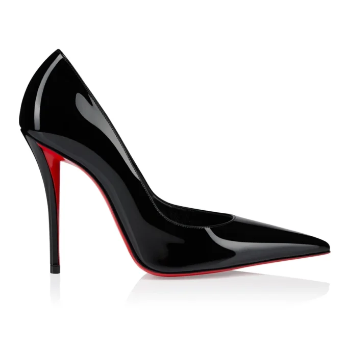 Miss Z – 100 mm pumps – lakeret kalveskind – sort – kvinder Miss Z – 100 mm pumps – lakeret kalveskind – sort – kvinder