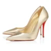 Miss Z – 100 mm pumps – Lamineret nappalæder – Platine – Dame Miss Z – 100 mm pumps – Lamineret nappalæder – Platine – Dame