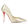 Miss Z – 100 mm pumps – Lamineret nappalæder – Platine – Dame Miss Z – 100 mm pumps – Lamineret nappalæder – Platine – Dame