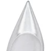 Miss Z – 100 mm pumps – lamineret nappalæder – sølv – kvinder Miss Z – 100 mm pumps – lamineret nappalæder – sølv – kvinder