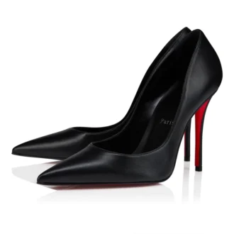 Miss Z – 100 mm pumps – lammeskind – sort – kvinder Miss Z – 100 mm pumps – lammeskind – sort – kvinder