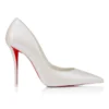 Miss Z – 100 mm pumps – perlemorsfarvet nappalæder – Bianco – Dame Miss Z – 100 mm pumps – perlemorsfarvet nappalæder – Bianco – Dame