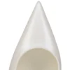 Miss Z – 100 mm pumps – perlemorsfarvet nappalæder – Bianco – Dame Miss Z – 100 mm pumps – perlemorsfarvet nappalæder – Bianco – Dame