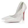 Miss Z – 120 mm pumps – lakeret kalveskind – Bianco – Dame Miss Z – 120 mm pumps – lakeret kalveskind – Bianco – Dame