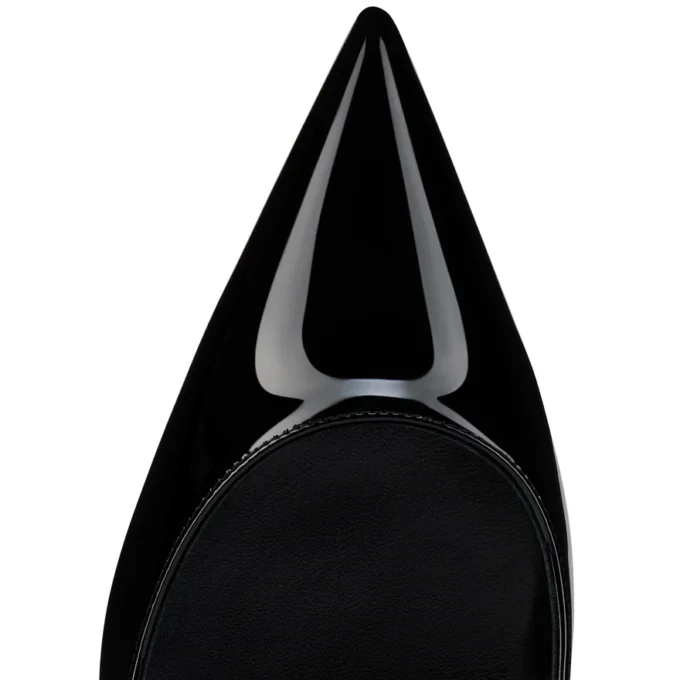 Miss Z – 80 mm pumps – lakeret kalveskind – sort – kvinder Miss Z – 80 mm pumps – lakeret kalveskind – sort – kvinder