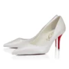 Miss Z – 80 mm pumps – perlemorsfarvet nappalæder – Bianco – Dame Miss Z – 80 mm pumps – perlemorsfarvet nappalæder – Bianco – Dame