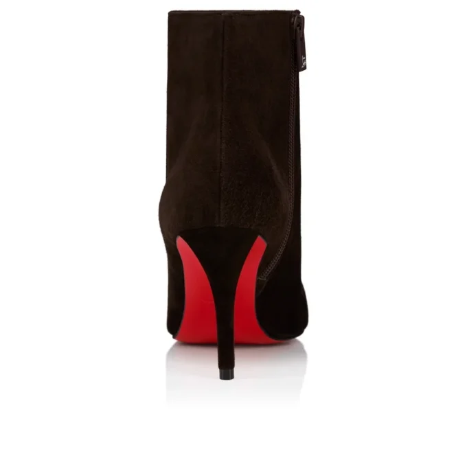 Miss Z Booty – 80 mm lave støvler – kalveskind i velour – Cafa – Dame Miss Z Booty – 80 mm lave støvler – kalveskind i velour – Cafa – Dame