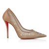 Miss Z Degrastrass Perla – 100 mm pumps – mesh, nappalæder, strass og perler – blush – kvinder Miss Z Degrastrass Perla – 100 mm pumps – mesh, nappalæder, strass og perler – blush – kvinder