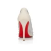 Miss Z Degrastrass Perla – 100 mm pumps – mesh, nappalæder, strass og perler – hvid – kvinder Miss Z Degrastrass Perla – 100 mm pumps – mesh, nappalæder, strass og perler – hvid – kvinder